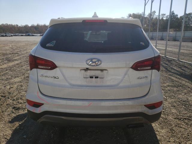 5XYZU3LB2HG390597 - 2017 HYUNDAI SANTA FE S WHITE photo 6