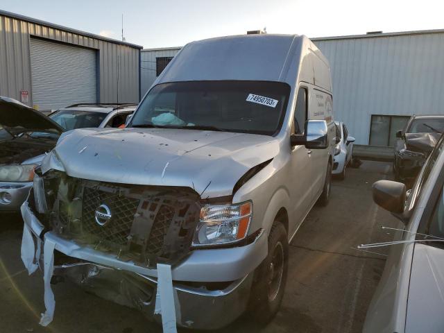 1N6BF0LY3CN110165 - 2012 NISSAN NV 2500 SILVER photo 1