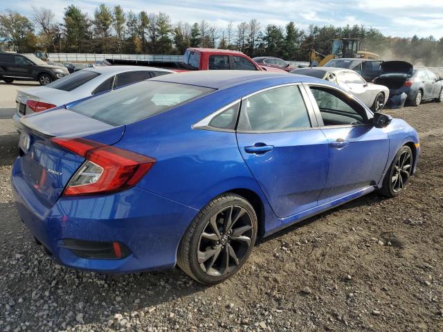 2HGFC2F83KH514838 - 2019 HONDA CIVIC SPORT 蓝色 照片 3