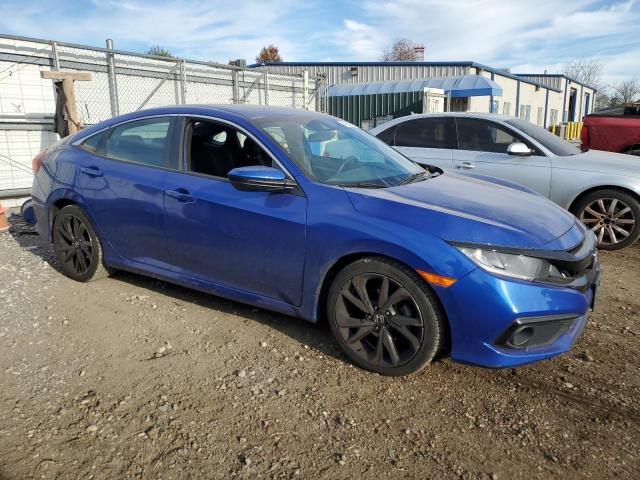 2HGFC2F83KH514838 - 2019 HONDA CIVIC SPORT 蓝色 照片 4