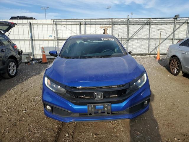 2HGFC2F83KH514838 - 2019 HONDA CIVIC SPORT 蓝色 照片 5