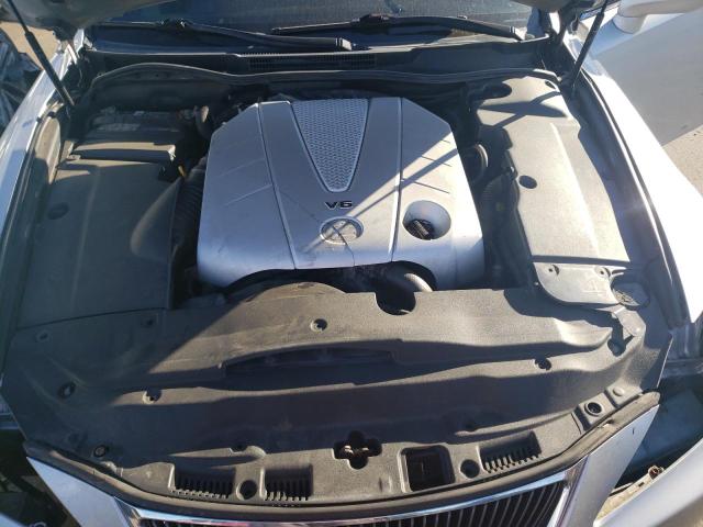 JTHBE262475013487 - 2007 LEXUS IS 350 SILVER photo 11