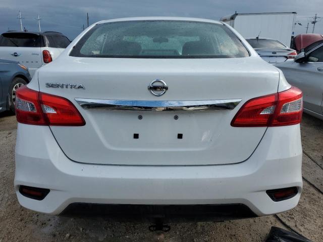 3N1AB7AP3HY233202 - 2017 NISSAN SENTRA S WHITE photo 6