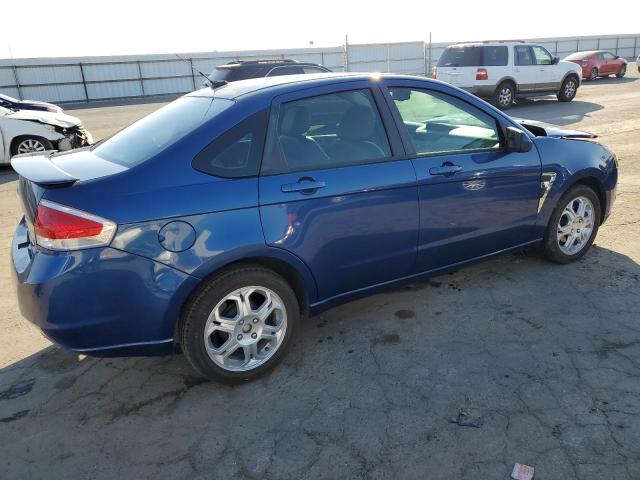 1FAHP35N18W215146 - 2008 FORD FOCUS SE BLUE photo 3