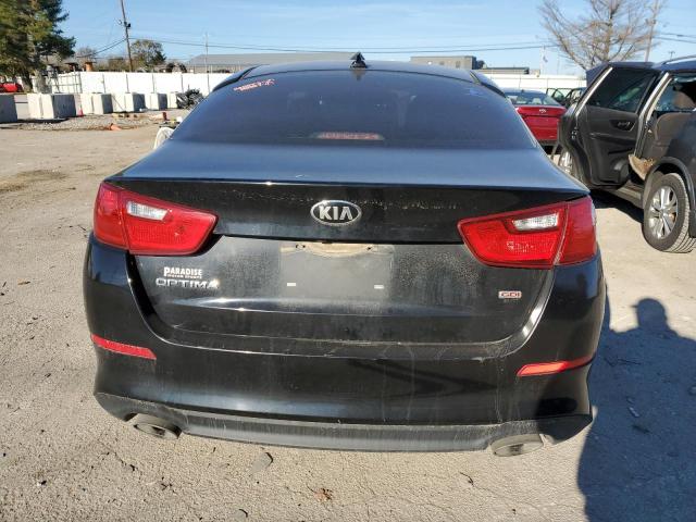 KNAGM4A78F5662374 - 2015 KIA OPTIMA LX BLACK photo 6