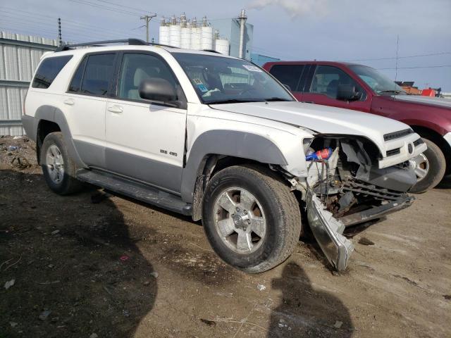 JTEBU14R530013046 - 2003 TOYOTA 4RUNNER SR5 WHITE photo 4