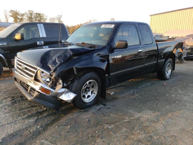 JT4TN12D9T0022703 - 1996 TOYOTA T100 XTRACAB BLACK photo 1