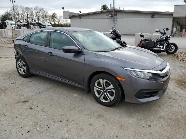 19XFC2F55JE042771 - 2018 HONDA CIVIC LX GRAY photo 4