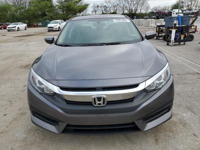 19XFC2F55JE042771 - 2018 HONDA CIVIC LX GRAY photo 5