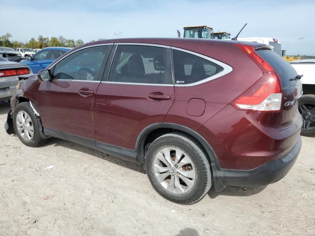 5J6RM4H56CL016249 - 2012 HONDA CR-V EX MAROON photo 2