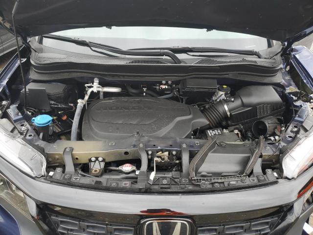 5FNYF7H51MB015219 - 2021 HONDA PASSPORT EXL أزرق صورة 12