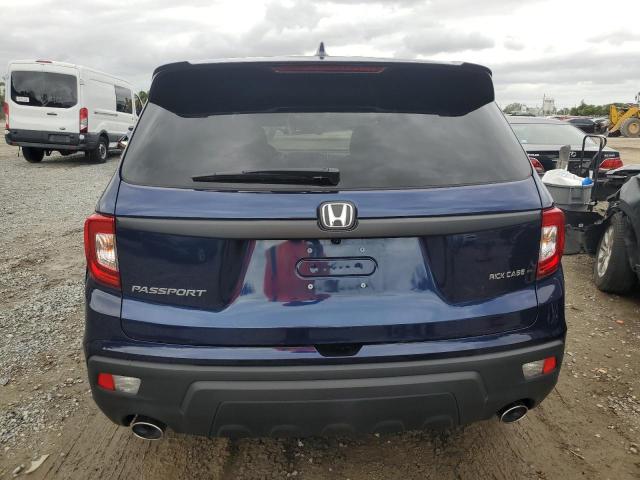 5FNYF7H51MB015219 - 2021 HONDA PASSPORT EXL أزرق صورة 6