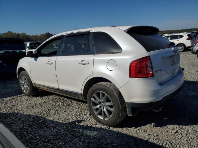 2FMDK3JC2DBA89060 - 2013 FORD EDGE SEL WHITE photo 2