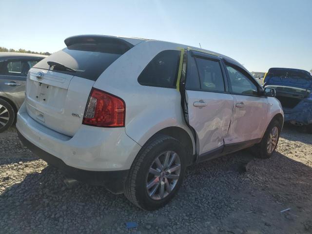 2FMDK3JC2DBA89060 - 2013 FORD EDGE SEL WHITE photo 3