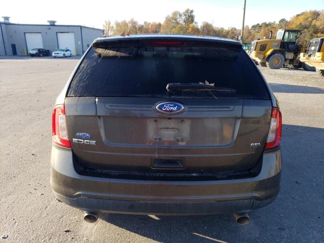 2FMDK3JC3BBB20250 - 2011 FORD EDGE SEL BROWN photo 6