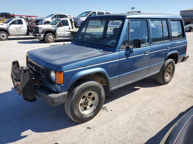 JA4GJ31S3MJ006172 - 1991 MITSUBISHI MONTERO BLUE photo 1