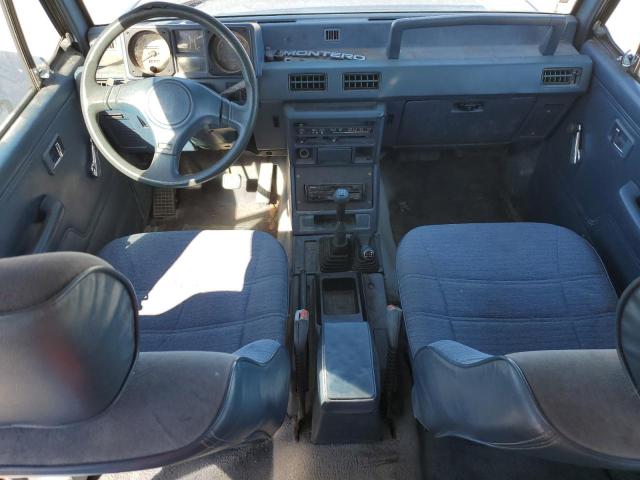 JA4GJ31S3MJ006172 - 1991 MITSUBISHI MONTERO BLUE photo 8