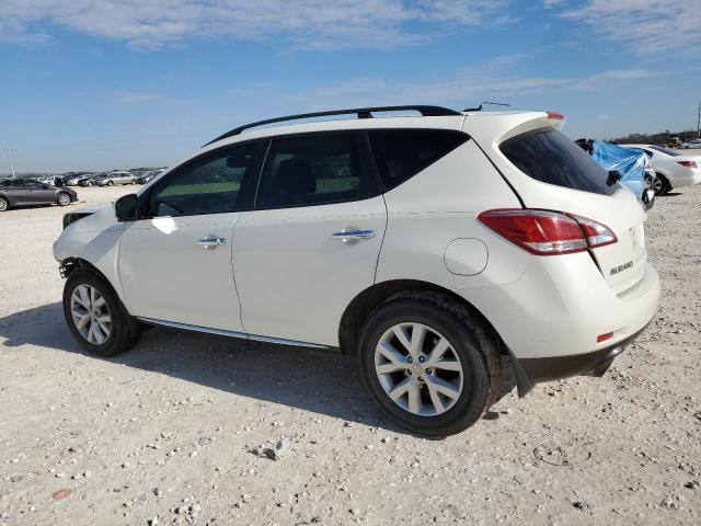 JN8AZ1MU7CW116427 - 2012 NISSAN MURANO S WHITE photo 2