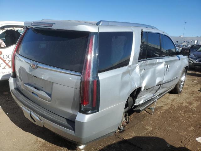 1GYS4CKJ9JR275362 - 2018 CADILLAC ESCALADE PREMIUM LUXURY SILVER photo 3