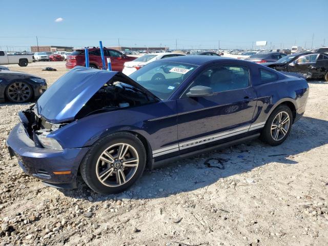 1ZVBP8AN3A5148545 - 2010 FORD MUSTANG BLUE photo 1