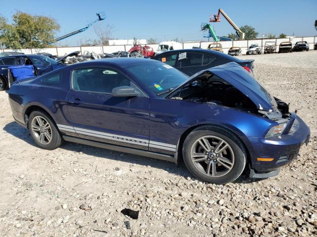 1ZVBP8AN3A5148545 - 2010 FORD MUSTANG BLUE photo 4