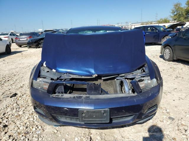 1ZVBP8AN3A5148545 - 2010 FORD MUSTANG BLUE photo 5