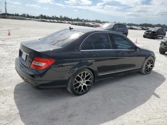 WDDGF4HB9CA606640 - 2012 MERCEDES-BENZ C 250 BLACK photo 3