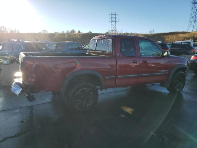 5TBBT44141S182965 - 2001 TOYOTA TUNDRA ACCESS CAB ბურგუნდია ფოტო 3