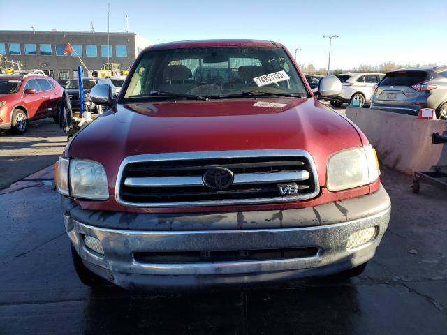 5TBBT44141S182965 - 2001 TOYOTA TUNDRA ACCESS CAB ბურგუნდია ფოტო 5