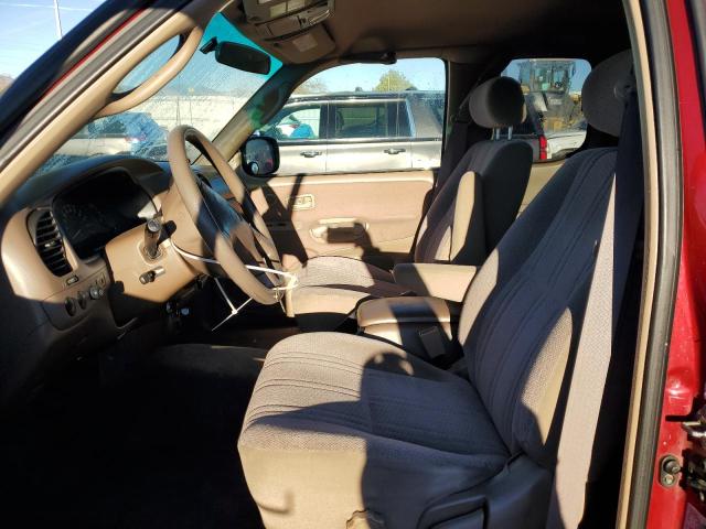 5TBBT44141S182965 - 2001 TOYOTA TUNDRA ACCESS CAB ბურგუნდია ფოტო 7