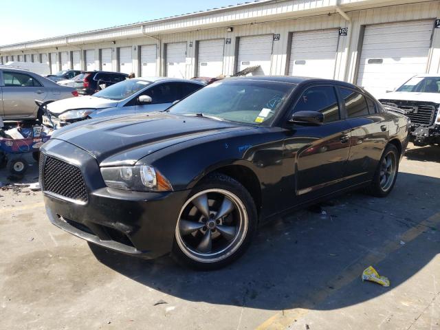 2C3CDXBG5CH112351 - 2012 DODGE CHARGER SE BLACK photo 1