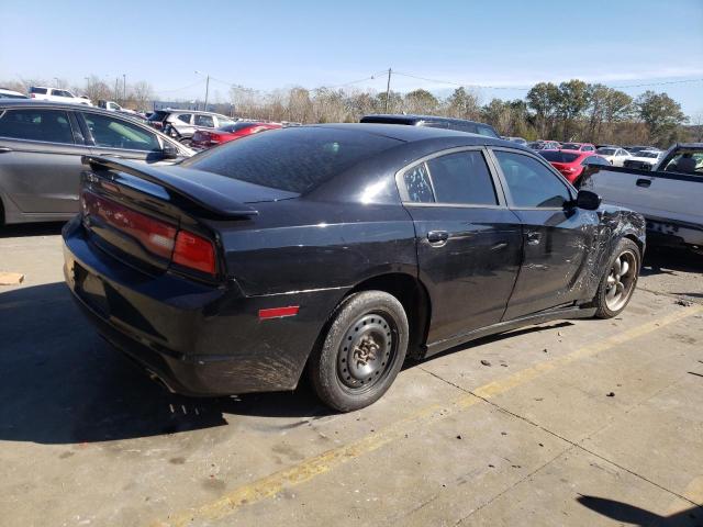 2C3CDXBG5CH112351 - 2012 DODGE CHARGER SE BLACK photo 3