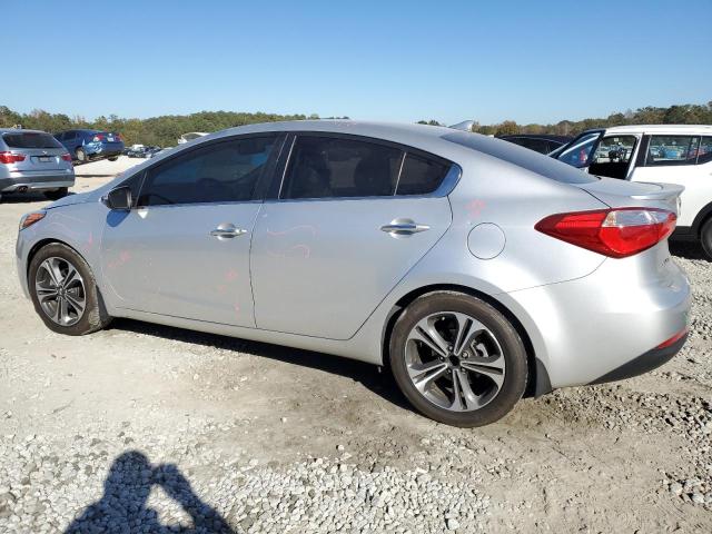 KNAFX4A84F5262954 - 2015 KIA FORTE EX SILVER photo 2