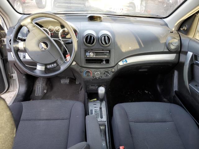 KL1TD56627B115361 - 2007 CHEVROLET AVEO BASE SILVER photo 8