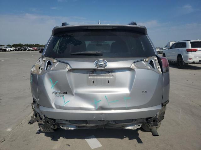 2T3ZFREV8GW246525 - 2016 TOYOTA RAV4 LE SILVER photo 6