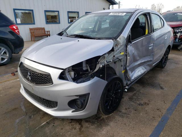 ML32F4FJ3LHF02639 - 2020 MITSUBISHI MIRAGE G4 SE SILVER photo 1