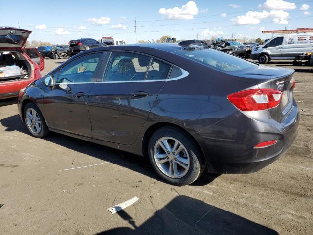 1G1BE5SM0G7299099 - 2016 CHEVROLET CRUZE LT GRAY photo 2