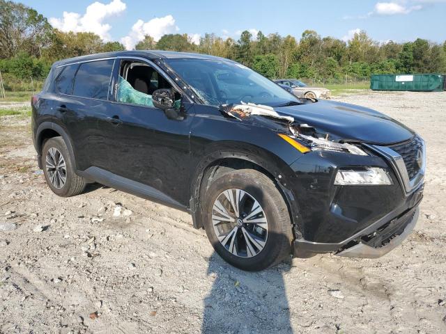 5N1AT3BAXMC812411 - 2021 NISSAN ROGUE SV BLACK photo 4