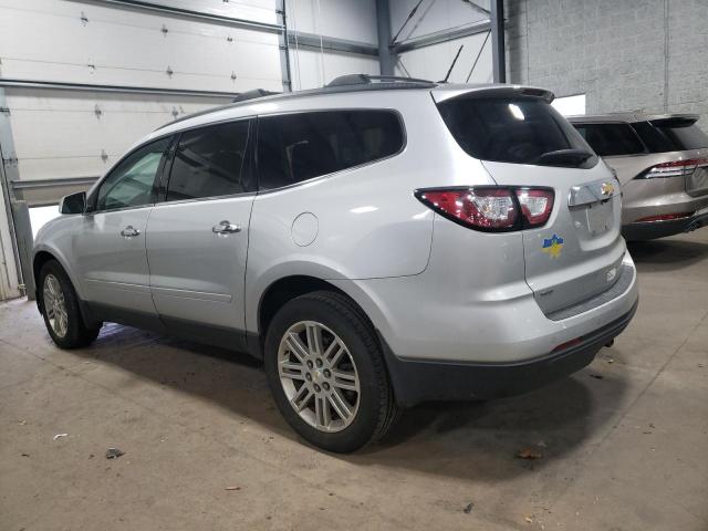 1GNKVGKD3FJ389665 - 2015 CHEVROLET TRAVERSE LT SILVER photo 2