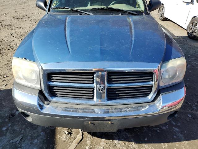 1D7HW48K35S164598 - 2005 DODGE DAKOTA QUAD SLT BLUE photo 11