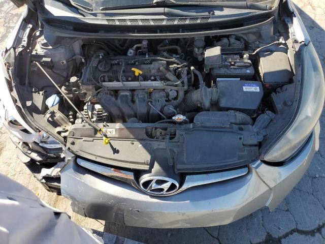 KMHDH4AE5FU392353 - 2015 HYUNDAI ELANTRA SE SILVER photo 11