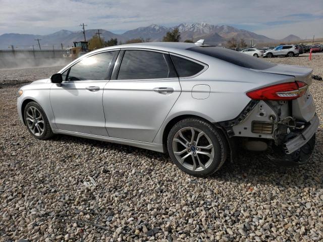 3FA6P0CD9KR254206 - 2019 FORD FUSION SEL SILVER photo 2