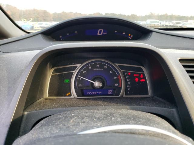 2HGFA1F63AH518482 - 2010 HONDA CIVIC LX-S GRAY photo 9