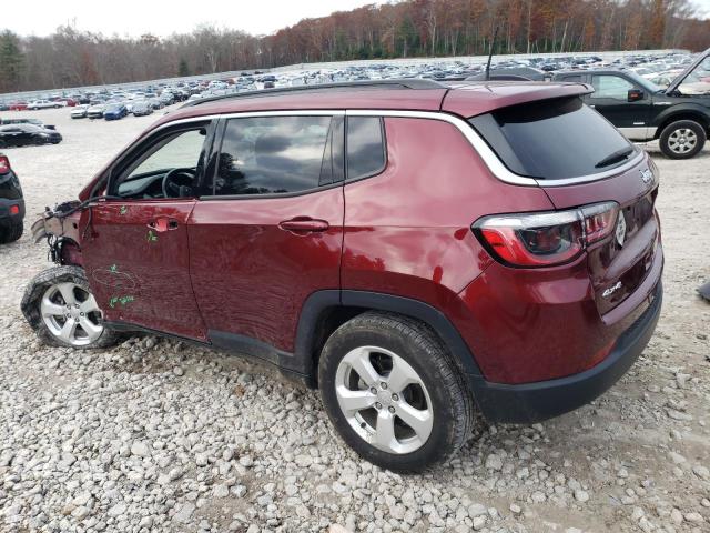 3C4NJDBB6NT133767 - 2022 JEEP COMPASS LATITUDE BURGUNDY photo 2