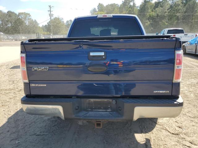 1FTEW1CM6BFB38358 - 2011 FORD F150 SUPERCREW BLUE photo 6