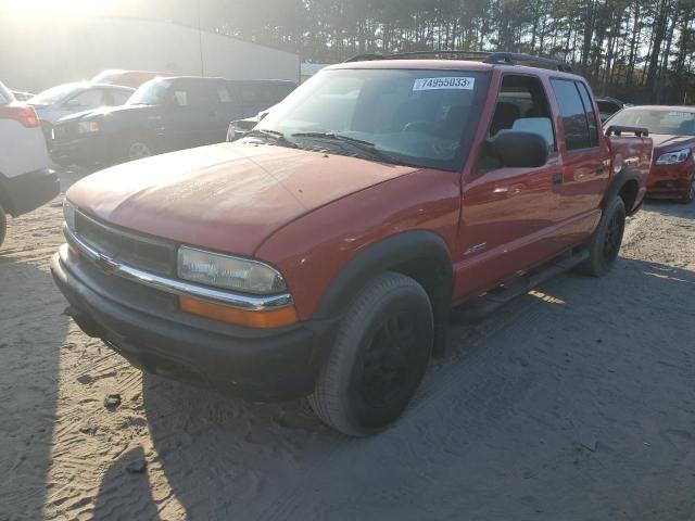 1GCDT13X13K116274 - 2003 CHEVROLET S TRUCK S10 RED photo 1