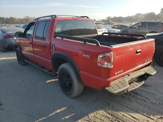 1GCDT13X13K116274 - 2003 CHEVROLET S TRUCK S10 RED photo 2