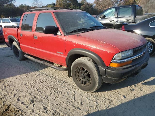 1GCDT13X13K116274 - 2003 CHEVROLET S TRUCK S10 RED photo 4