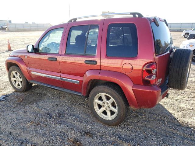 1J4GL58K77W571222 - 2007 JEEP LIBERTY LIMITED BURGUNDY photo 2