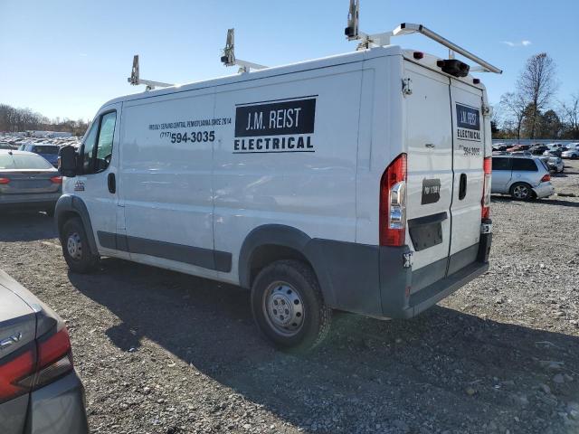 3C6TRVAG5GE100647 - 2016 RAM PROMASTER 1500 STANDARD WHITE photo 2